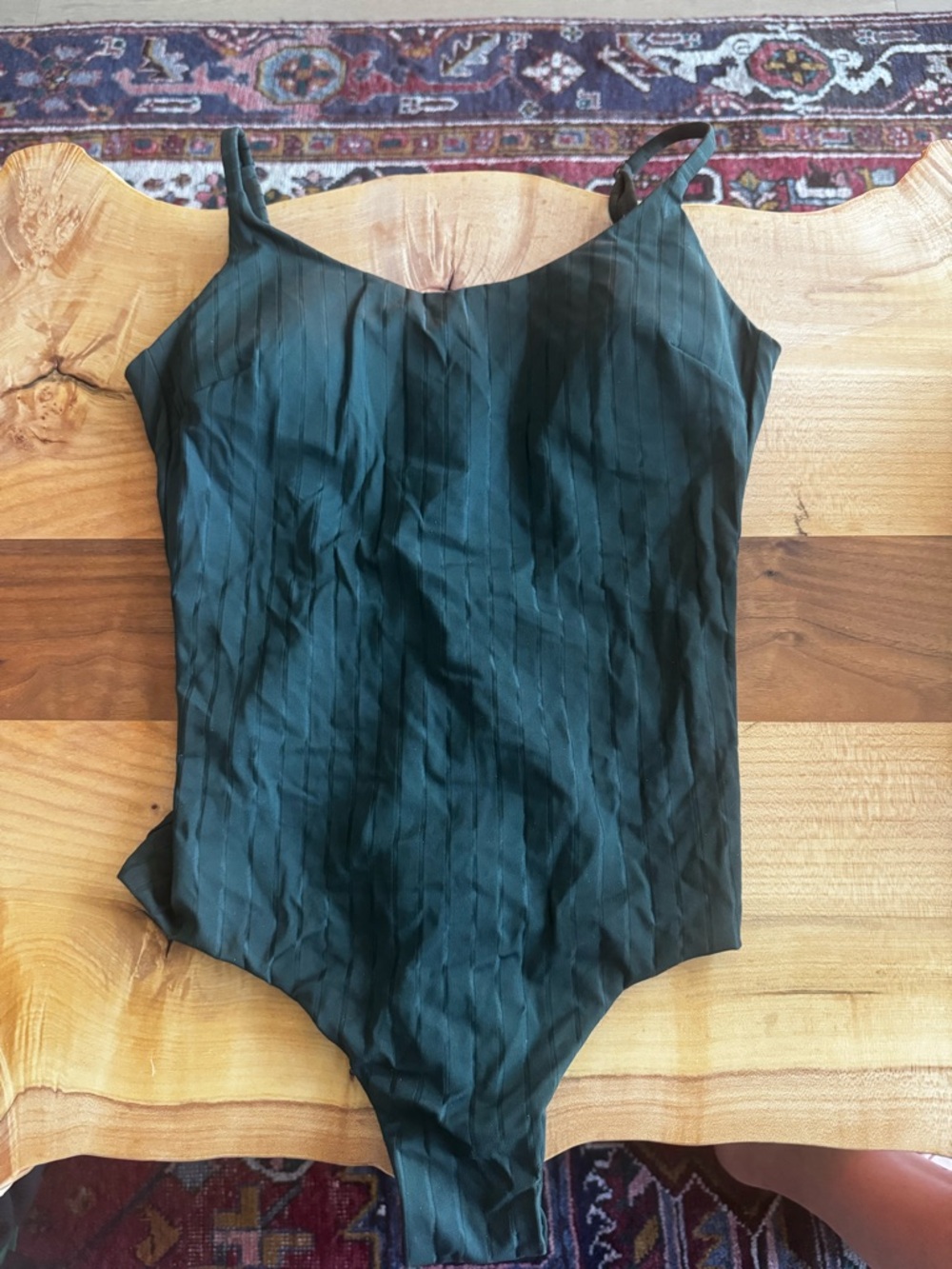 lululemon athletica Dark Green One-Piece Swimsuit
